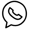 Line Social Media Whatsapp Element from Hand Drawn Icons - Variable Thickness Set