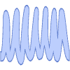 Line Wave Element from Organic Shapes - Filled Set