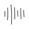 Line Wave Lines Element from Hand Drawn Icons - Variable Thickness Set