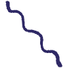 Lines Long Wiggle Element from Scribbles - Sketch Style Set