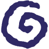 Lines Snail Clockwise Element from Scribbles - Sketch Style Set