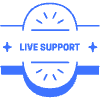 Live Support Star Element from Badges Classic - Combo Set