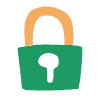 Lock Element from Doodles - Flat Set