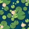 Lotus 1 Element from Backgrounds - Seamless Set