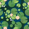 Lotus 2 Element from Backgrounds - Seamless Set