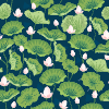 Lotus 5 Element from Backgrounds - Seamless Set