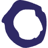 Minimalist Circle 1 Element from Scribbles - Sketch Style Set