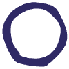 Minimalist Circle 2 Element from Scribbles - Sketch Style Set