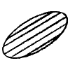 Minimalist Elipse Hatches Element from Scribbles - Sketch Style Set