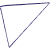 Minimalist Triangle 1 Element from Scribbles - Sketch Style Set
