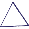Minimalist Triangle 3 Element from Scribbles - Sketch Style Set