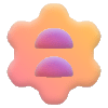 Motif Abstract Shape 90 Element from Graphic Motifs - Gradient Set