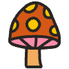 Mushroom Element from Doodles - Classic Set