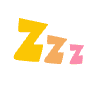 Nap Sleep Zzz Element from Doodles - Flat Set