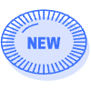 New Oval Element from Badges Classic - Shadow Set