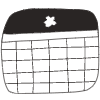 Note Pad Black White 16 Element from Sticky Notes - Monochrome Set