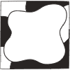 Note Pad Black White 8 Element from Sticky Notes - Monochrome Set