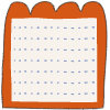 Note Pad Color Border 1 Element from Sticky Notes - Classic Set