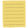 Note Pad Color Borderless 2 Element from Sticky Notes - Flat Set