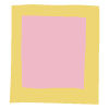 Note Pad Color Borderless 6 Element from Sticky Notes - Flat Set