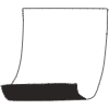 Note Pad Flip Black White 5 Element from Sticky Notes - Monochrome Set