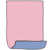 Note Pad Flip Color Border 7 Element from Sticky Notes - Classic Set
