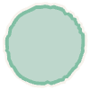 Note Pad Sheet Freeform Circle Color Borderless Element from Sticky Notes - Flat Set