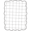 Note Pad Sheet Freeform Dot Black White 1 Element from Sticky Notes - Monochrome Set