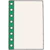 Note Pad Sheet Hole Color Border 3 Element from Sticky Notes - Classic Set