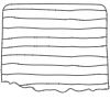 Note Pad Sheet Tear Black White 11 Element from Sticky Notes - Monochrome Set