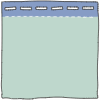 Note Pad Sheet Tear Color Border 19 Element from Sticky Notes - Classic Set