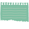 Note Pad Sheet Tear Color Borderless 13 Element from Sticky Notes - Flat Set
