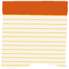 Note Pad Sheet Tear Color Borderless 23 Element from Sticky Notes - Flat Set
