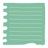Note Pad Sheet Tear Color Borderless 6 Element from Sticky Notes - Flat Set