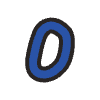 Number 0 2 Element from Doodles - Classic Set