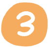 Number 3 1 Element from Doodles - Flat Set