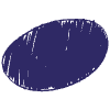 Oval Shape Mark Doodle 1 Element from Scribbles - Sketch Style Set
