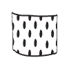 Pattern Dot 1 Element from Washi Tapes - Monochrome Set