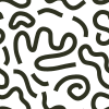 Pattern Drawing Worm Element from Patterns - Organic Set