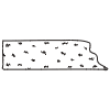 Pattern Pencil Element from Washi Tapes - Monochrome Set