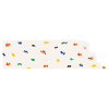 Pattern Pencil Element from Washi Tapes - Flat Set