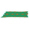 Pattern Star Element from Washi Tapes - Flat Set