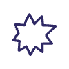 Pop Explode Sparkle Line Element from Scribbles - Variable Line Thickness Set