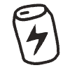 Power Drink Element from Doodles - Monochrome Set