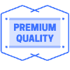 Premium Quality Octagon Element from Badges Classic - Shadow Set
