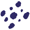 Repeating Dots Pattern Element from Scribbles - Sketch Style Set