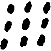 Repeating Raindrop Element from Scribbles - Sketch Style Set