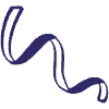 Ribbon Swirl Doodle 1 Element from Scribbles - Sketch Style Set