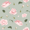 Rose 1 Element from Backgrounds - Seamless Set