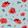 Rose 2 Element from Backgrounds - Seamless Set